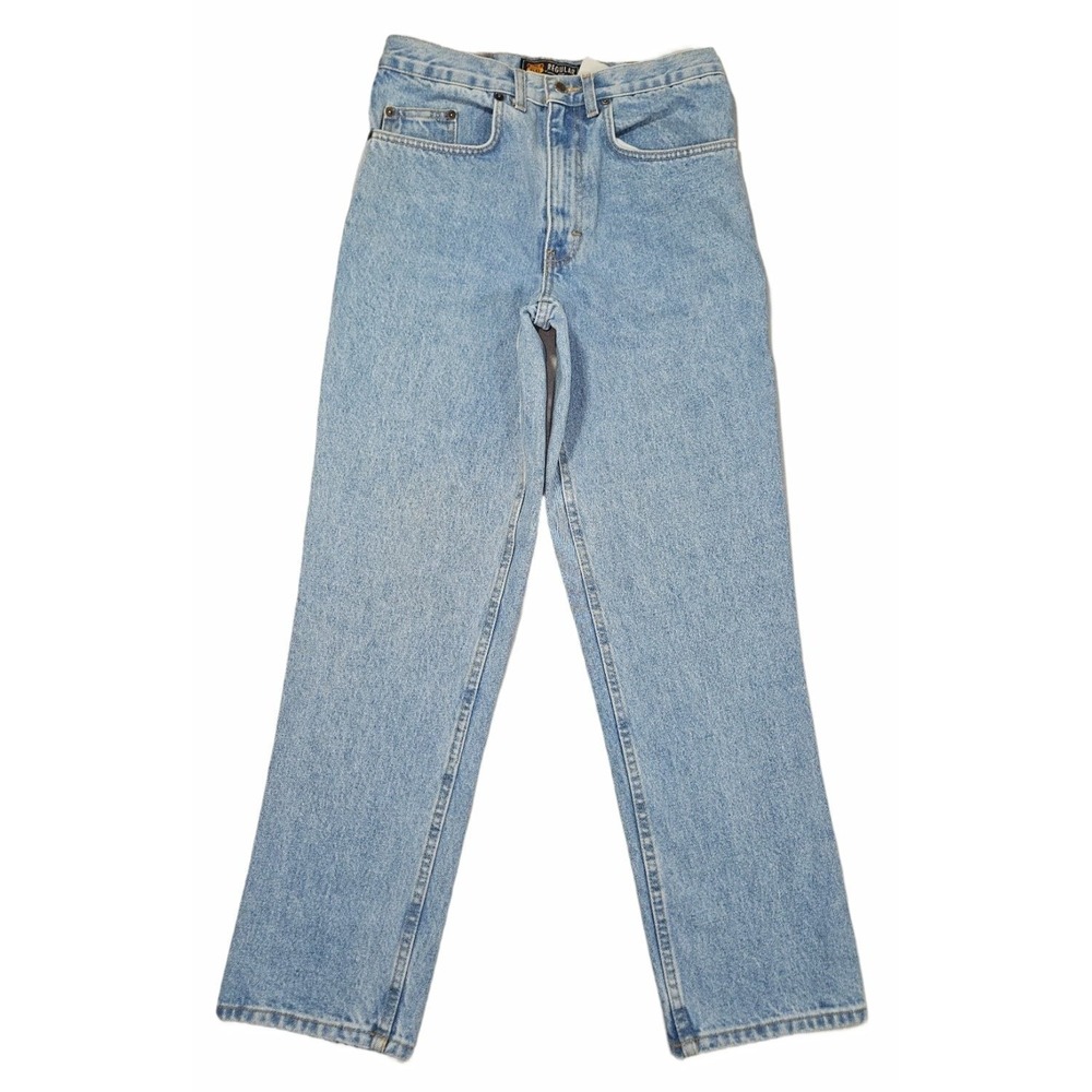 Route 66 Regular Fit Jeans Mens 30x30 Light Wash Blue Denim High Rise Vintage